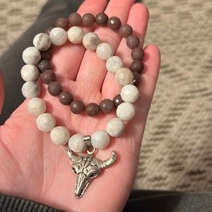 like new bombshell beads bracelet set